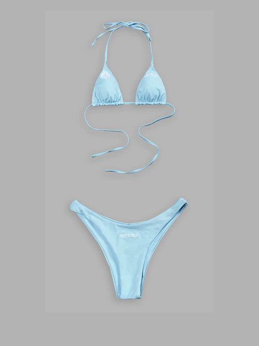 VD Chopper Bikini in Baby Blue