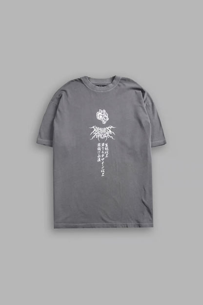 CAMISETA M2 OVERSIZED EN COLOR GRIS