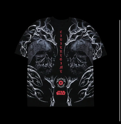 CAMISETA LORD V OVERSIZED EN COLOR NEGRO