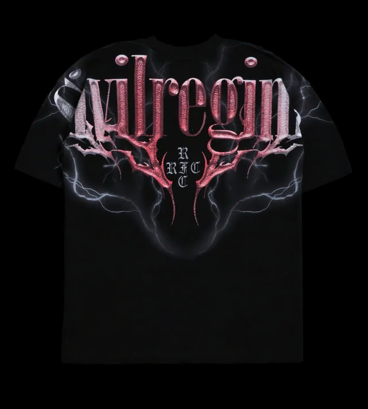 CAMISETA LORD V OVERSIZED EN COLOR NEGRO