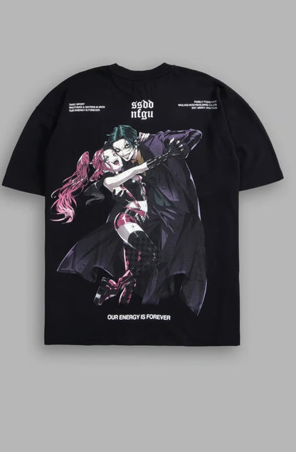 THEM PREMIUM OVERSIZED TEE IN BLACK