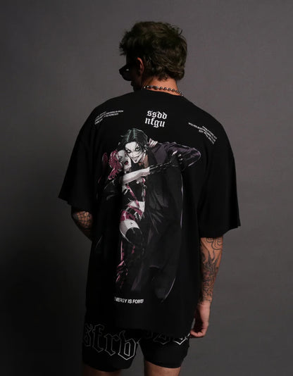 THEM PREMIUM OVERSIZED TEE IN BLACK