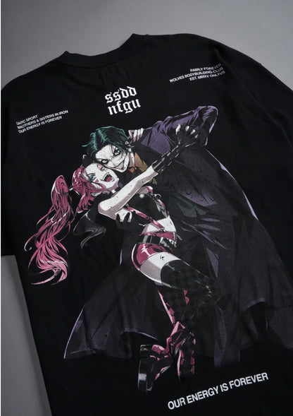THEM PREMIUM OVERSIZED TEE IN BLACK
