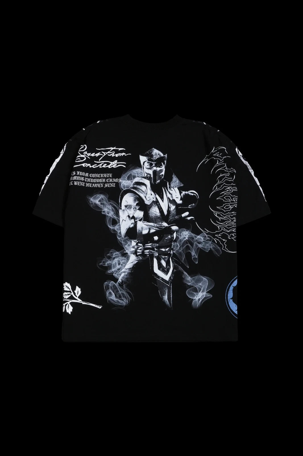 Sub-Zero 199x Side by Side Oversized Tee in Black