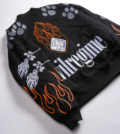 SCOOBY DOO RACING JACKET IN BLACK
