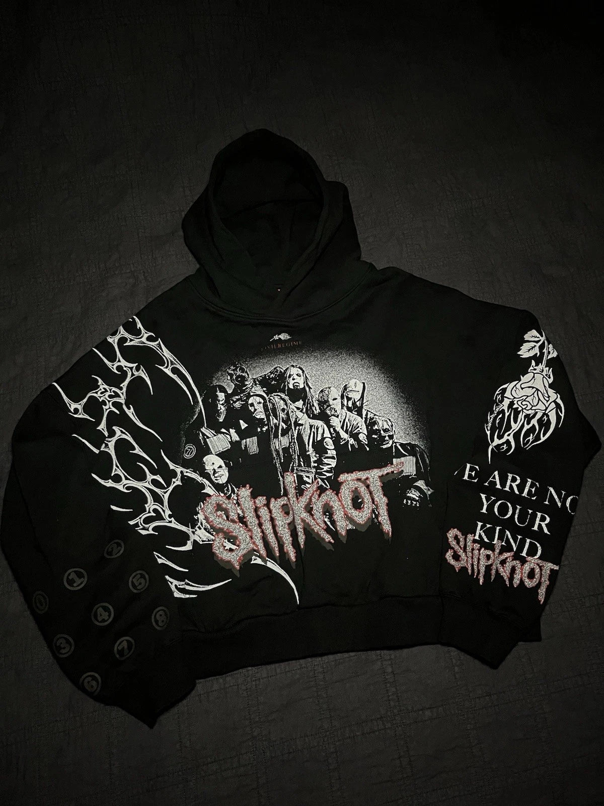 DISASTERPIECE ODIN HOODIE IN BLACK